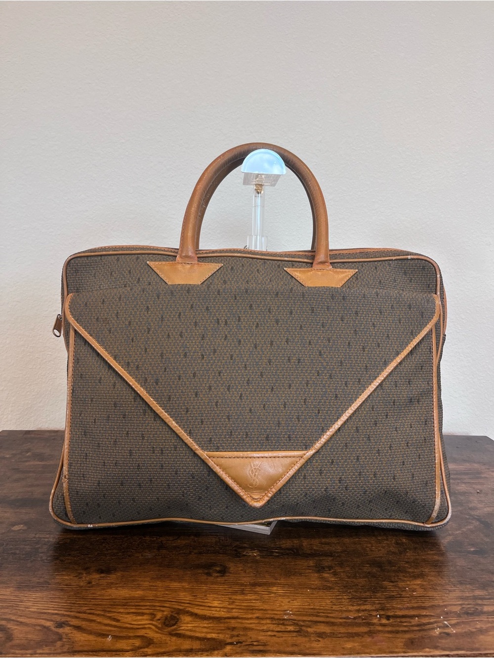 YSL vintage briefcase